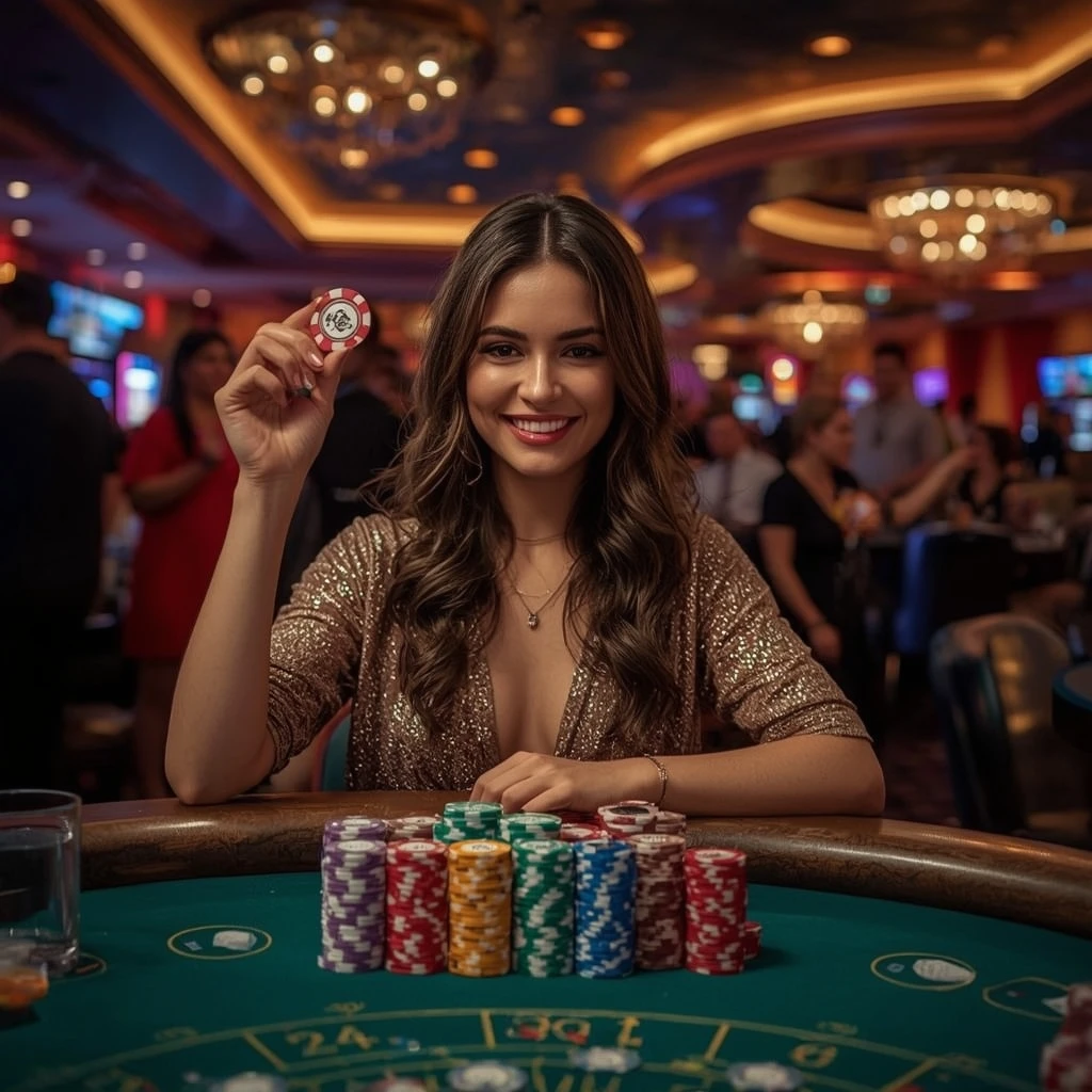 bonus dans les mains de l'homme au casino TombRiches