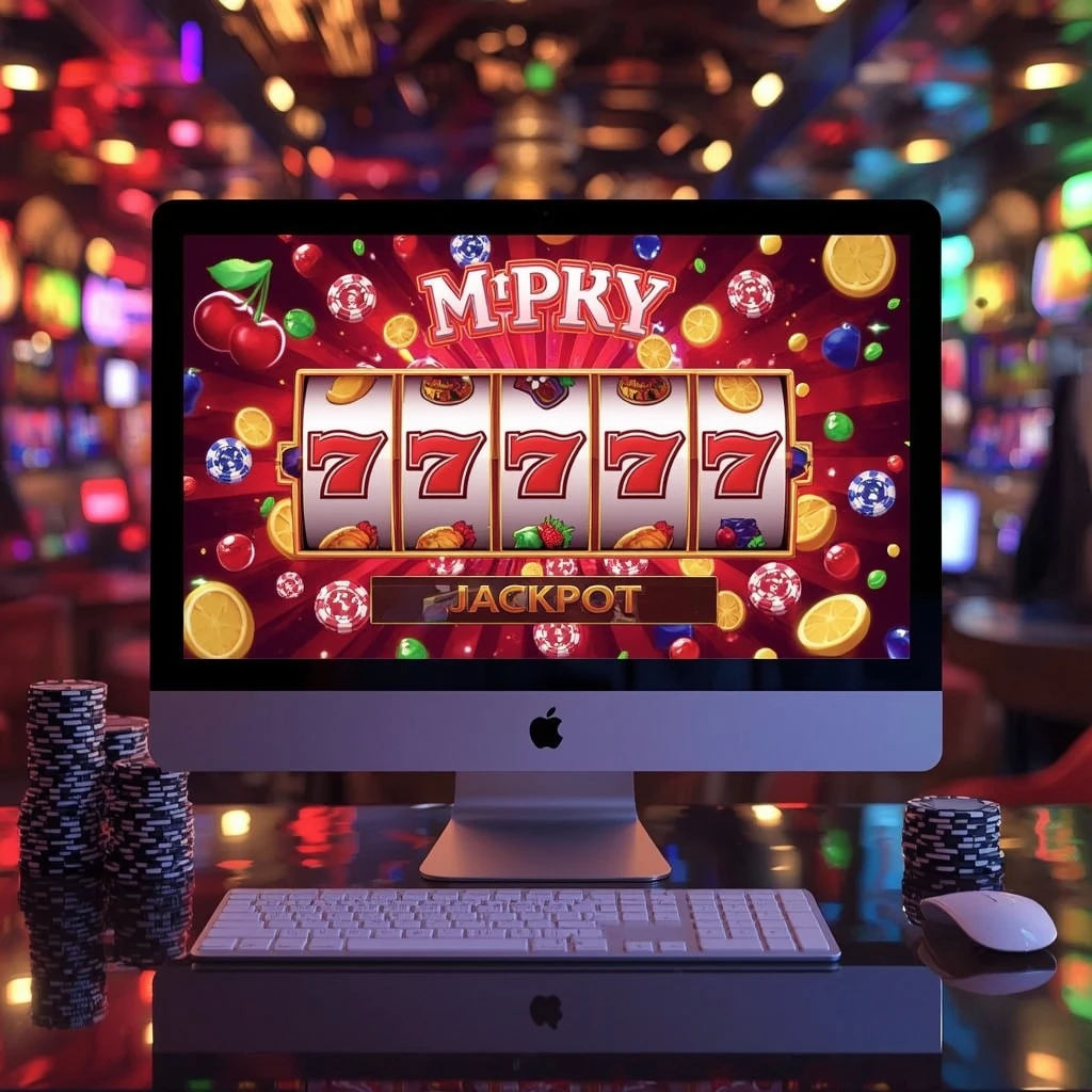 slots sur le moniteur TombRiches Casino